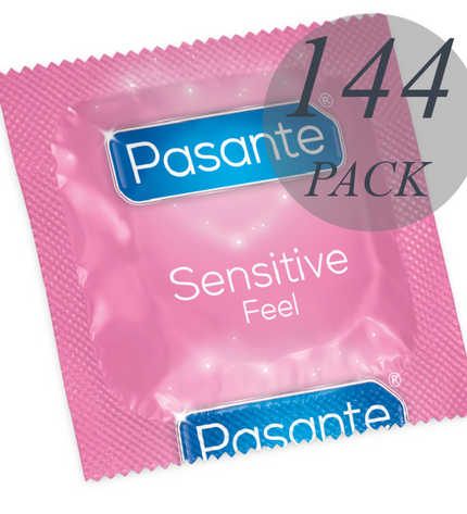 PASANTE - PRÉSERVATIFS ULTRAFINS SENSIBLES 144 UNITÉS by PASANTE