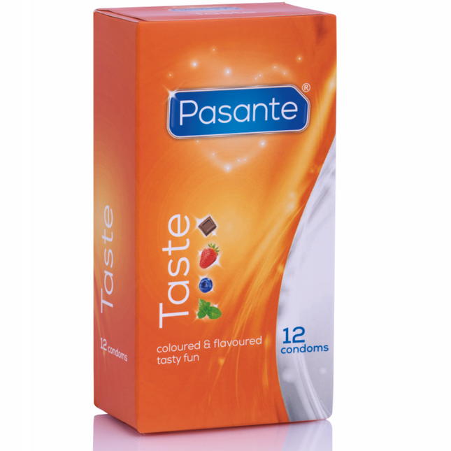 PASANTE - PAR PRÉSERVATIFS SAVEURS 12 UNITÉS by PASANTE