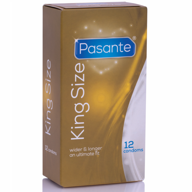PASANTE - LES PRÉSERVATIFS KING MS LONG ET LARGEUR 12 UNITÉS by PASANTE