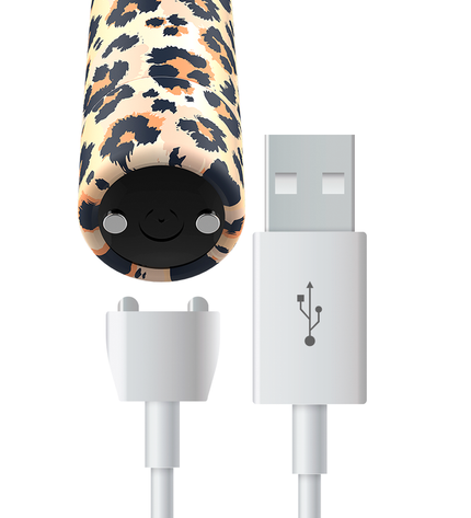 CUSTOM BULLETS - RECHARGEABLE LEOPARD 10 INTENSITIES by CUSTOM BULLETS
