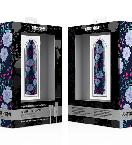 CUSTOM BULLETS - PERSONNALISÉS RECHARGEABLE PRINTEMPS 10 INTENSITIES by CUSTOM BULLETS