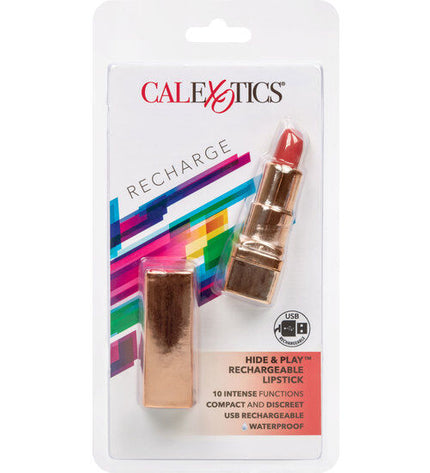 CALEXOTICS - BALA ROUGE LÈVRES RECHARGEABLE HIDE & PLAY ROUGE by CALEXOTICS