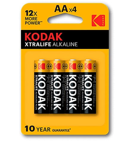 KODAK - PILE ALCALINE XTRALIFE AA LR6 * 4 by KODAK