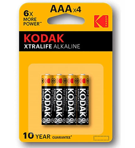 KODAK - PILE ALCALINE XTRALIFE AAA LR03 * 4 by KODAK