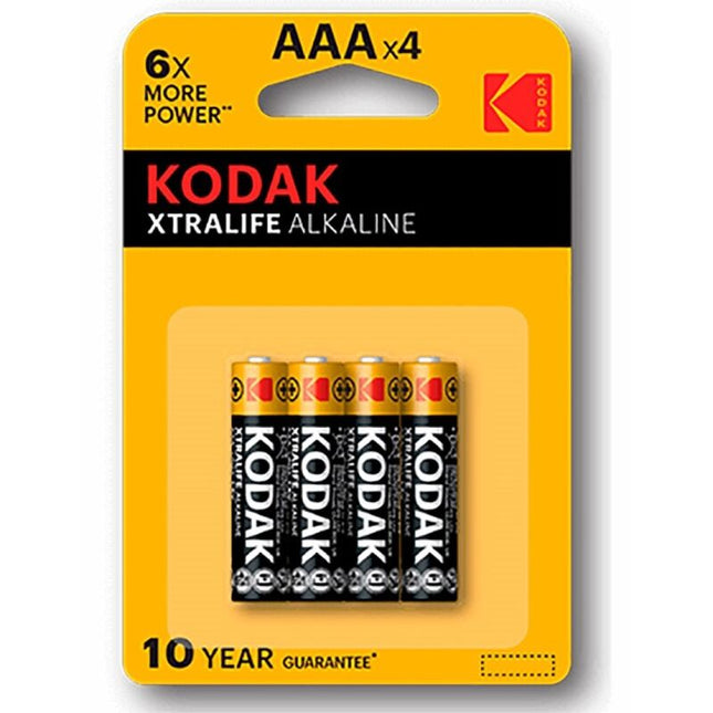 KODAK - PILE ALCALINE XTRALIFE AAA LR03 * 4 by KODAK