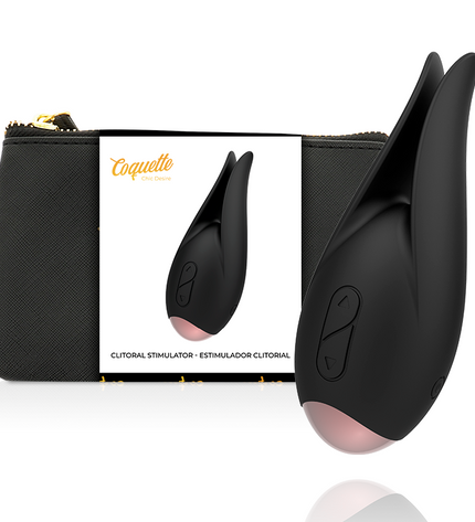 COQUETTE CHIC DESIRE - STIMULATEUR CLITORIAL NOIR / OR by COQUETTE TOYS