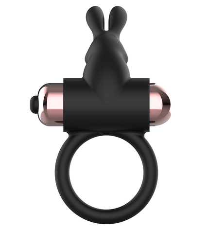 COQUETTE CHIC DESIRE - COCKRING AVEC VIBRATEUR NOIR/ OR by COQUETTE TOYS