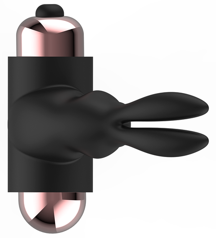 COQUETTE CHIC DESIRE - COCKRING AVEC VIBRATEUR NOIR/ OR by COQUETTE TOYS