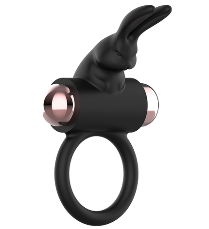 COQUETTE CHIC DESIRE - COCKRING AVEC VIBRATEUR NOIR/ OR by COQUETTE TOYS