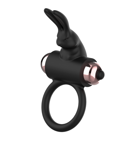 COQUETTE CHIC DESIRE - COCKRING AVEC VIBRATEUR NOIR/ OR by COQUETTE TOYS
