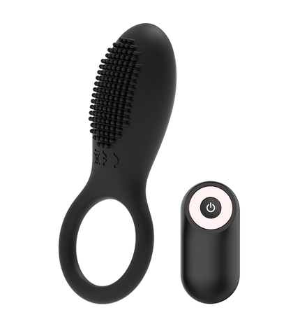 COQUETTE CHIC DESIRE - COCKRING TÉLÉCOMMANDE RECHARGEABLE NOIR/ OR by COQUETTE TOYS