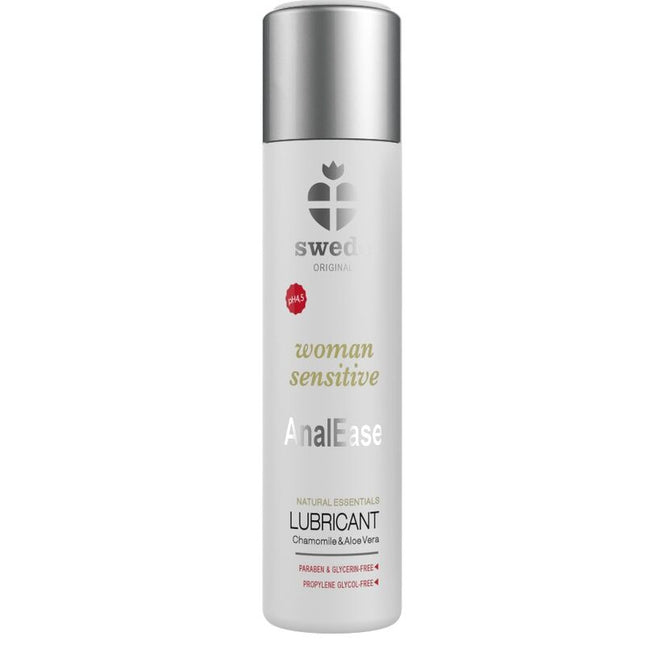 SWEDE - WOMAN SENSITIVE ANAL EASE À BASE D''EAU 120 ML by SWEDE