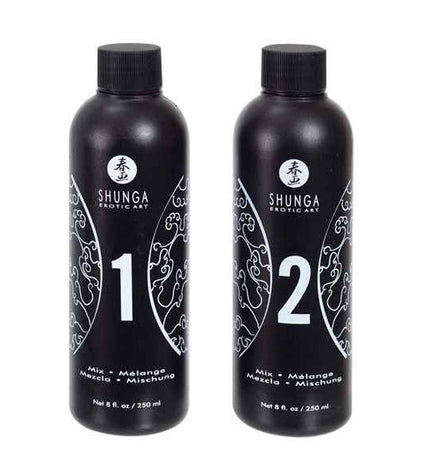SHUNGA - GEL DE MASSAGE ÉROTIQUE ORIENTAL CORPS À CORPS FRAISES ET CAVA