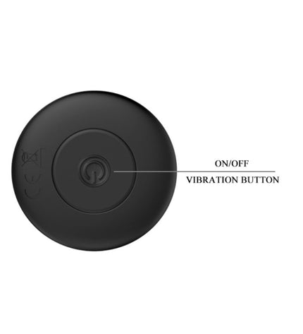 MR PLAY - PLUG ANAL VIBRATEUR NOIR RECHARGEABLE by MR PLAY