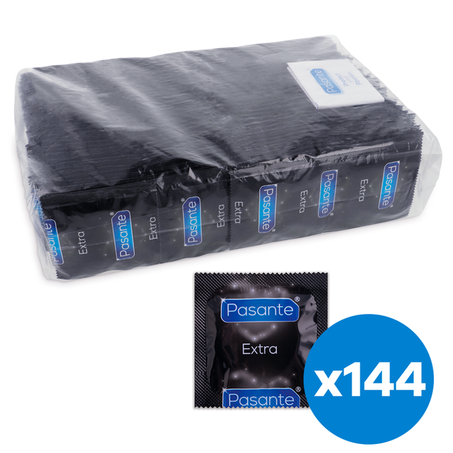 PASANTE - PRÉSERVATIFS EXTRA 144 UNITÉS by PASANTE