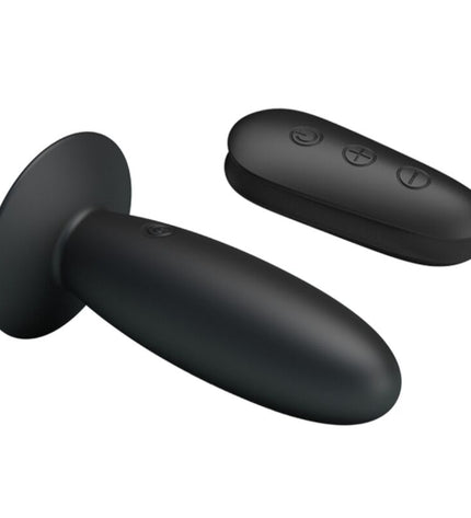 MR PLAY - PLUG ANAL AVEC TÉLÉCOMMANDE VIBRATION NOIRE by MR PLAY