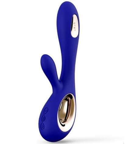 LELO - SORAYA WAVE VIBRATEUR RABBIT BLEU NUIT by LELO
