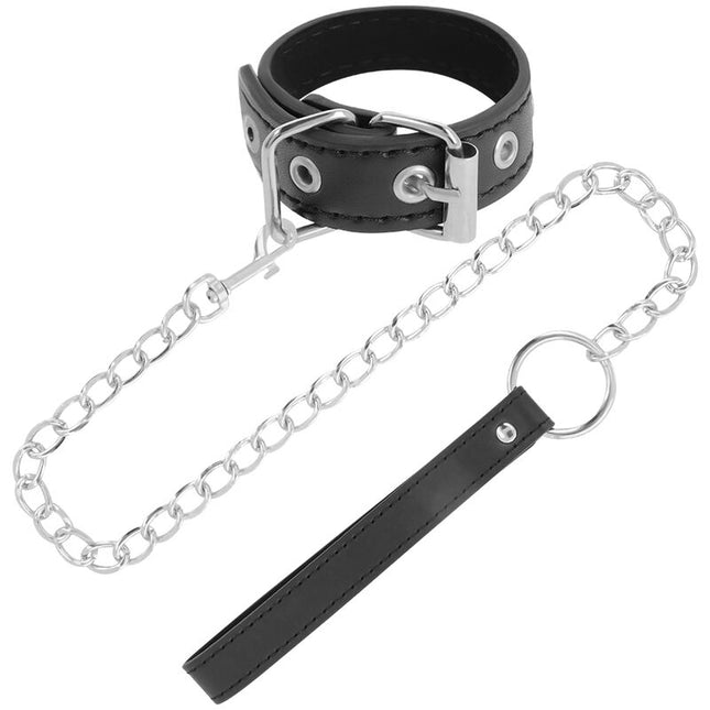 DARKNESS - ANNEAU PÉNIS AVEC SANGLE by DARKNESS BONDAGE