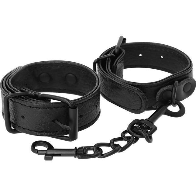 DARKNESS - MENOTTES TEXTURÉES LARGES ET MINCE by DARKNESS BONDAGE