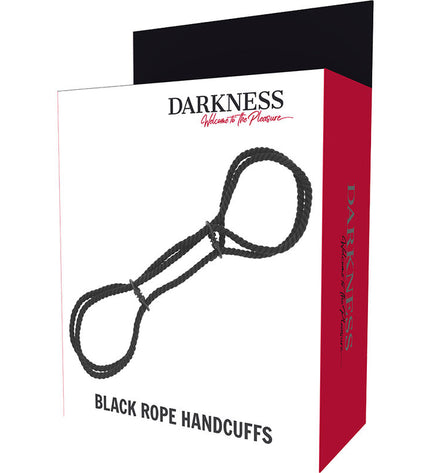 DARKNESS - MENOTTES EN CORDE OU MENOTTES DE CHEVILLE 100% COTON by DARKNESS BONDAGE
