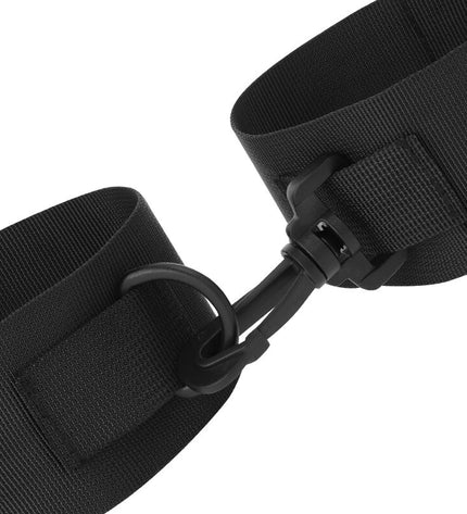DARKNESS - CHEVILLES EN NYLON NOIR by DARKNESS BONDAGE