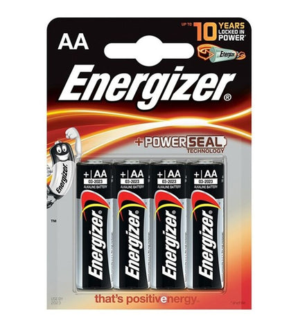 ENERGIZER - PILE ALCALINE AA LR6 *4 by ENERGIZER