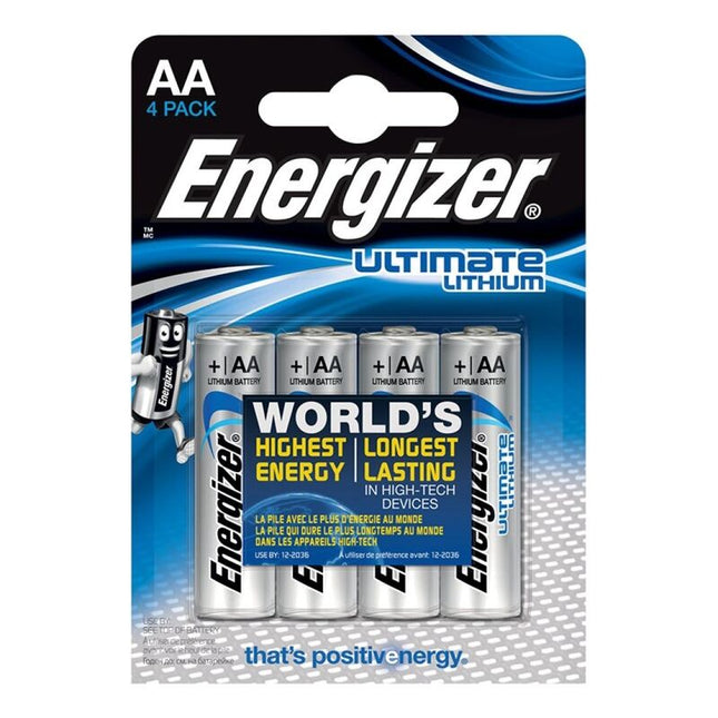 ENERGIZER - ULTIMATE LITHIUM AA L91 LR6 1,5V *4 by ENERGIZER