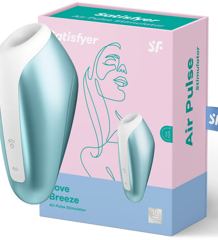 SATISFYER - LOVE BREEZE SUCCIONADOR BLEU GLACE by SATISFYER AIR PULSE