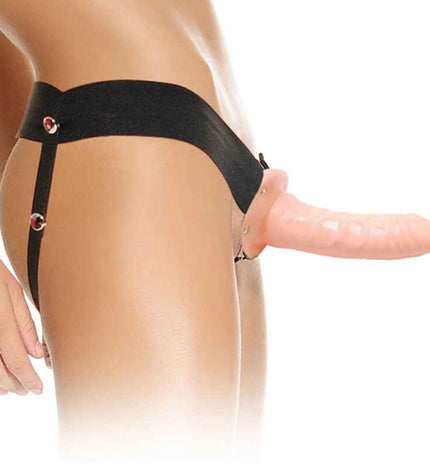 FETISH FANTASY SERIES - HARNAIS CREUX RÉGLABLE CHAIR STRAP ON 15 CM