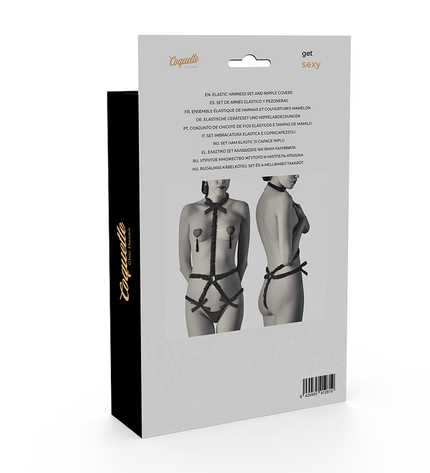 COQUETTE CHIC DESIRE - ENSEMBLE LINGERIE AVEC COUCHE-MALIN DE LUXE by COQUETTE ACCESSORIES