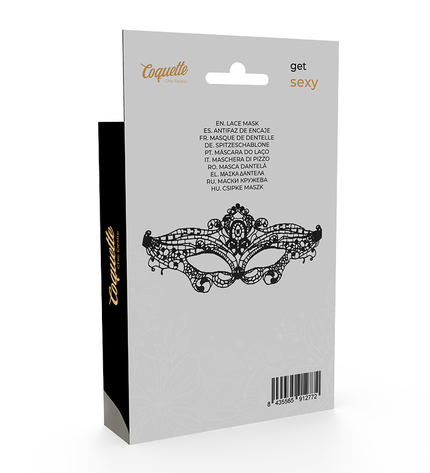COQUETTE CHIC DESIRE - MASQUE FINE DENTELLE NOIRE by COQUETTE ACCESSORIES