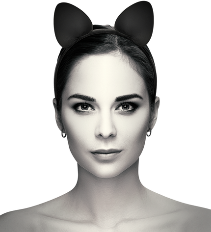 COQUETTE CHIC DESIRE - SERRE-TÊTE AVEC OREILLES DE CHAT by COQUETTE ACCESSORIES