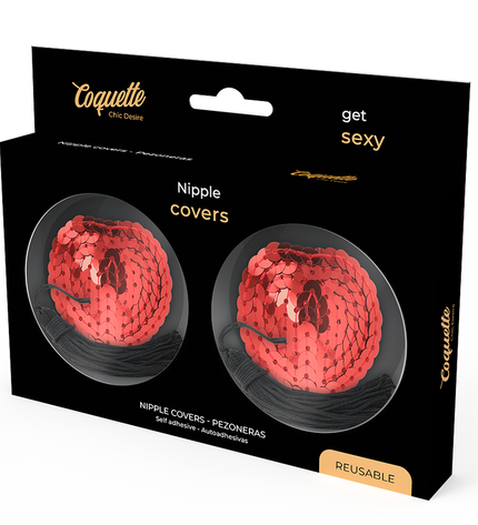 COQUETTE CHIC DESIRE - CACHE-MATIN ROUGE by COQUETTE ACCESSORIES
