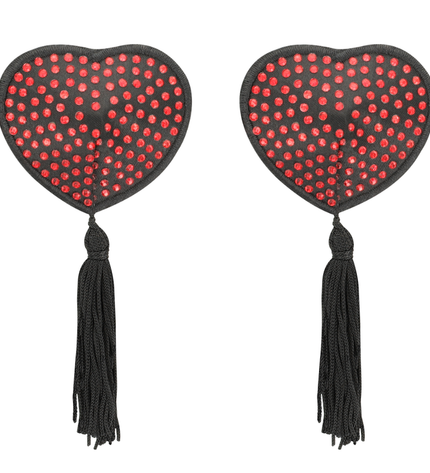 COQUETTE CHIC DESIRE - CACHE-MALINS ROUGE / NOIR by COQUETTE ACCESSORIES