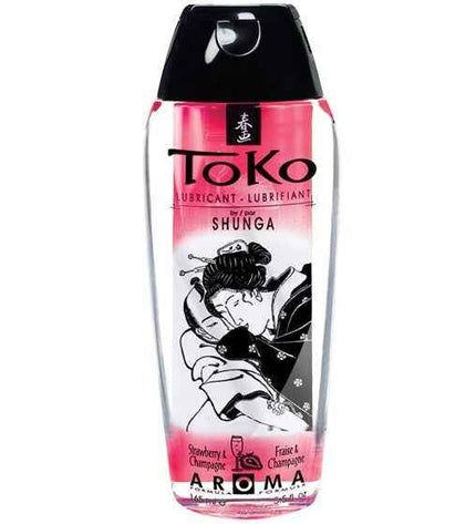 SHUNGA - ARÔME LUBRIFIANT FRAISE ET CHAMPAGNE TOKO