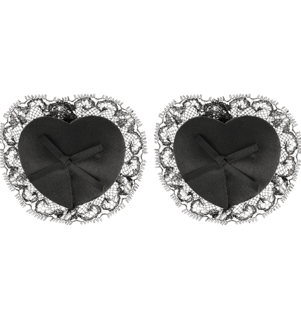 COQUETTE CHIC DESIRE - CACHE-MALINS EN DENTELLE NOIRE by COQUETTE ACCESSORIES