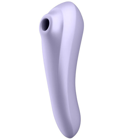 SATISFYER - VIBRATEUR DUAL PLEASURE AIR PULSE MAUVE by SATISFYER CONNECT