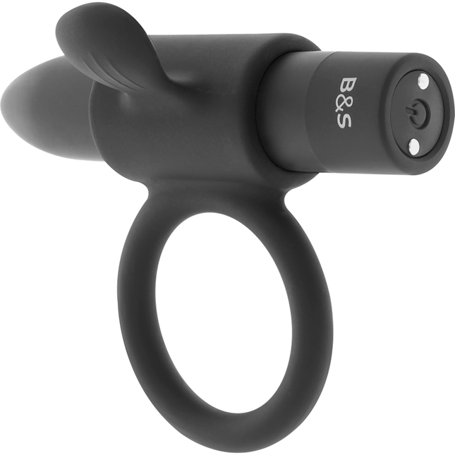 BLACK&SILVER - BAGUE RECHARGEABLE CAMERON NOIR by BLACK&SILVER