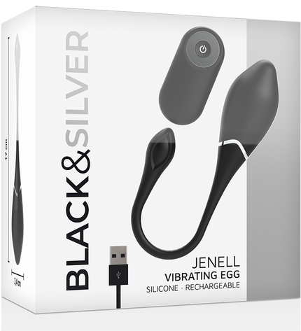 BLACK&SILVER - UF VIBRANT RECHARGEABLE JENELL by BLACK&SILVER