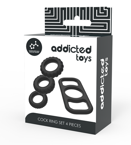 ADDICTED TOYS - ENSEMBLE DANNEAU PÉNIAL 4 PIÈCES by ADDICTED TOYS