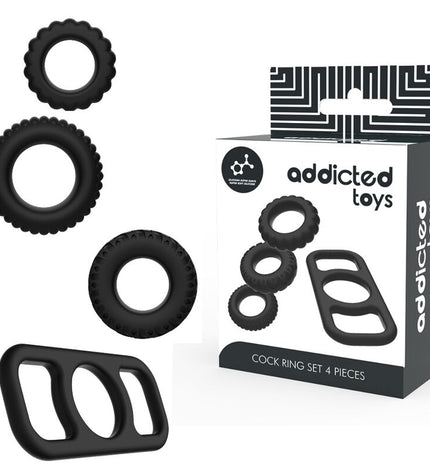 ADDICTED TOYS - ENSEMBLE DANNEAU PÉNIAL 4 PIÈCES by ADDICTED TOYS