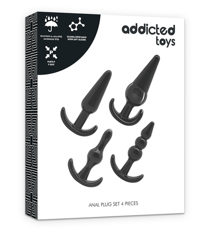 ADDICTED TOYS - ENSEMBLE 4 BOUCHONS ANAL by ADDICTED TOYS