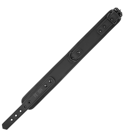 FETISH SUBMISSIVE - COLLIER CHAÎNE DOUBLURE EN NOPRÈNE - Concombre Boutique