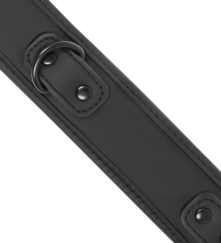 FETISH SUBMISSIVE - COLLIER CHAÎNE DOUBLURE EN NOPRÈNE - Concombre Boutique