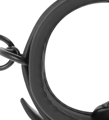FETISH SUBMISSIVE - ENSEMBLE DE MENOTTES POUR MAINS ET CHEVILLES AVEC DOUBLURE EN NOPRÈNE - Concombre Boutique