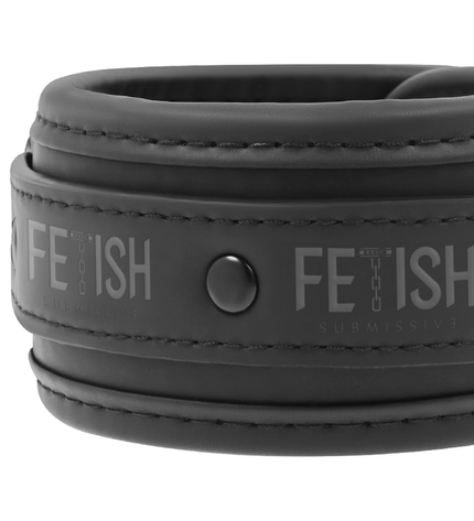 FETISH SUBMISSIVE - ENSEMBLE DE MENOTTES POUR MAINS ET CHEVILLES AVEC DOUBLURE EN NOPRÈNE - Concombre Boutique
