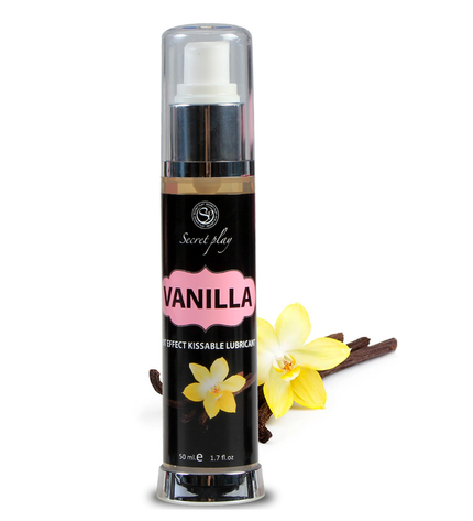 SECRETPLAY - LUBRIFIANT 2-1 EFFET CHALEUR VANILLE 50 ML - Concombre Boutique