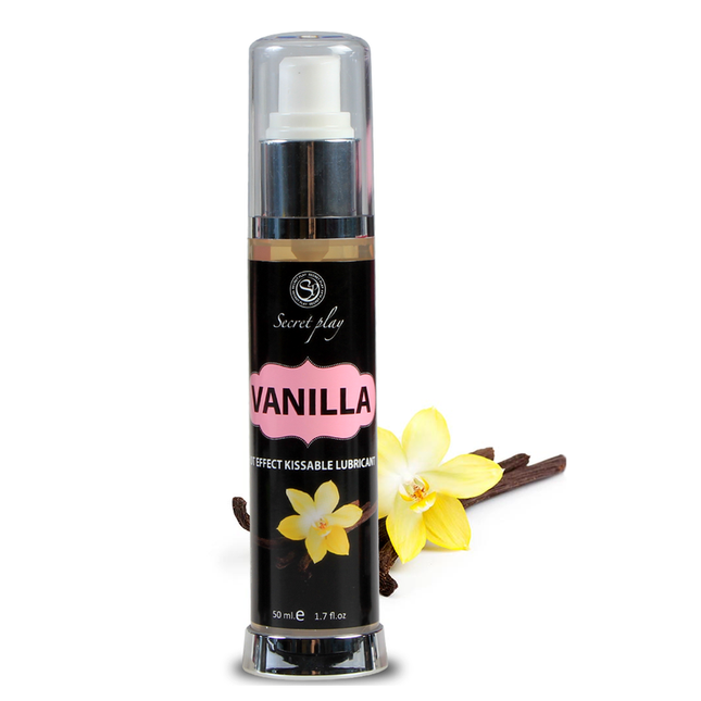 SECRETPLAY - LUBRIFIANT 2-1 EFFET CHALEUR VANILLE 50 ML - Concombre Boutique