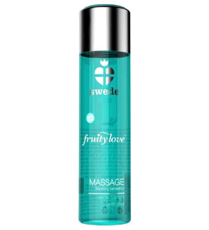 SWEDE - FRUITY LOVE HUILE DE MASSAGE EFFET CHAUFFANT CASSIS ET CITRON VERT 120 ML by SWEDE
