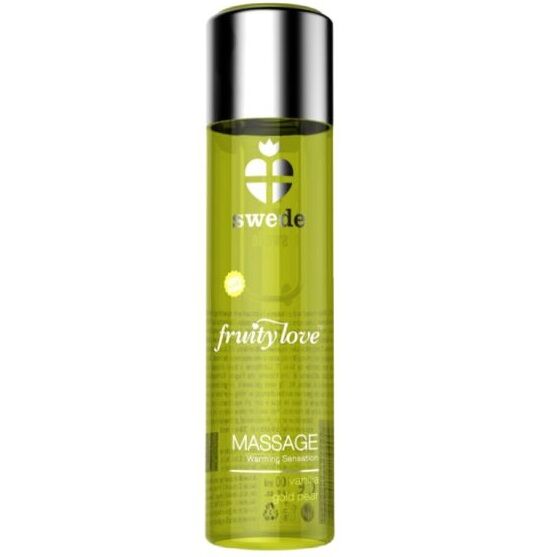 SWEDE - FRUITY LOVE EFFET RÉCHAUFFANT HUILE DE MASSAGE VANILLE ET POIRE D''OR 60 ML. by SWEDE
